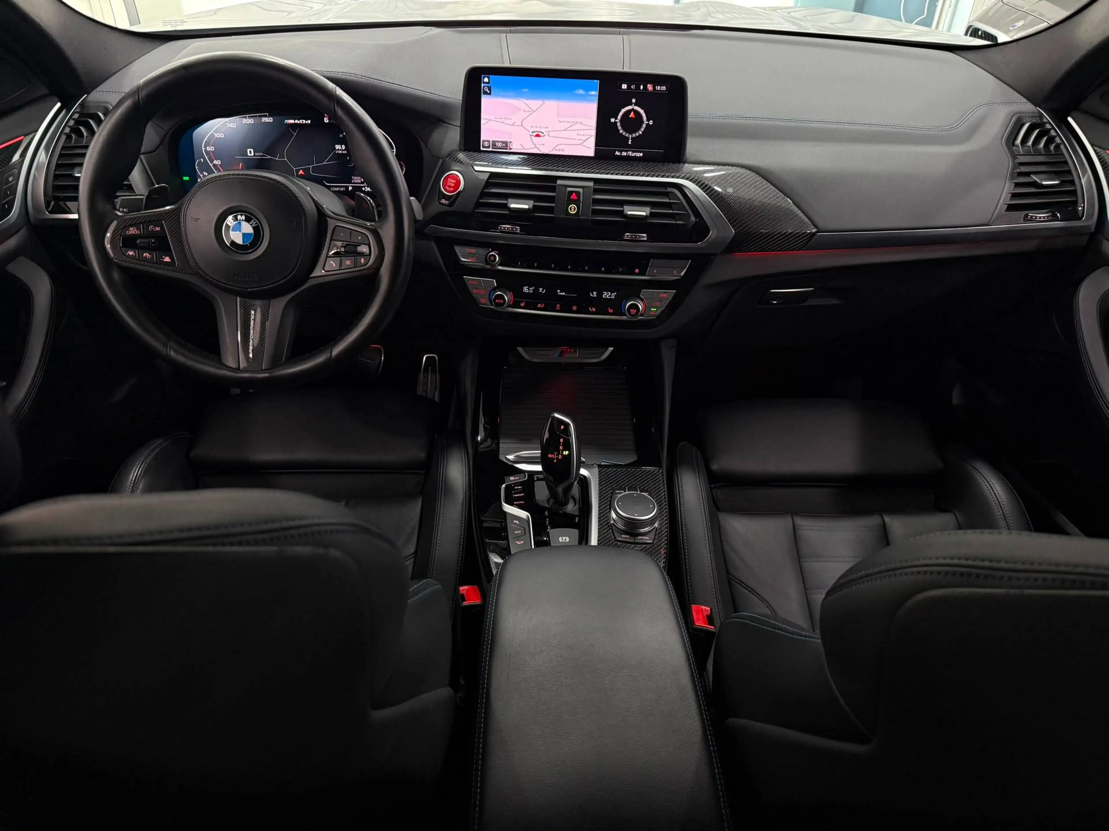 BMW X4 M M40 dAS 326ps Full Option Carbone Belgian Carpass — photo 11