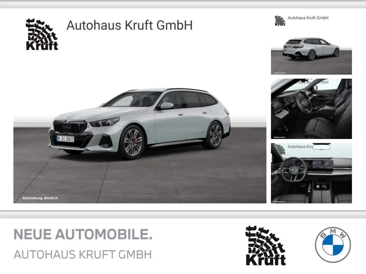 BMW i5 eDrive40 MSportpaketPro+0,25 % DW+19LM+HEADUP+ELEK Gris - 1