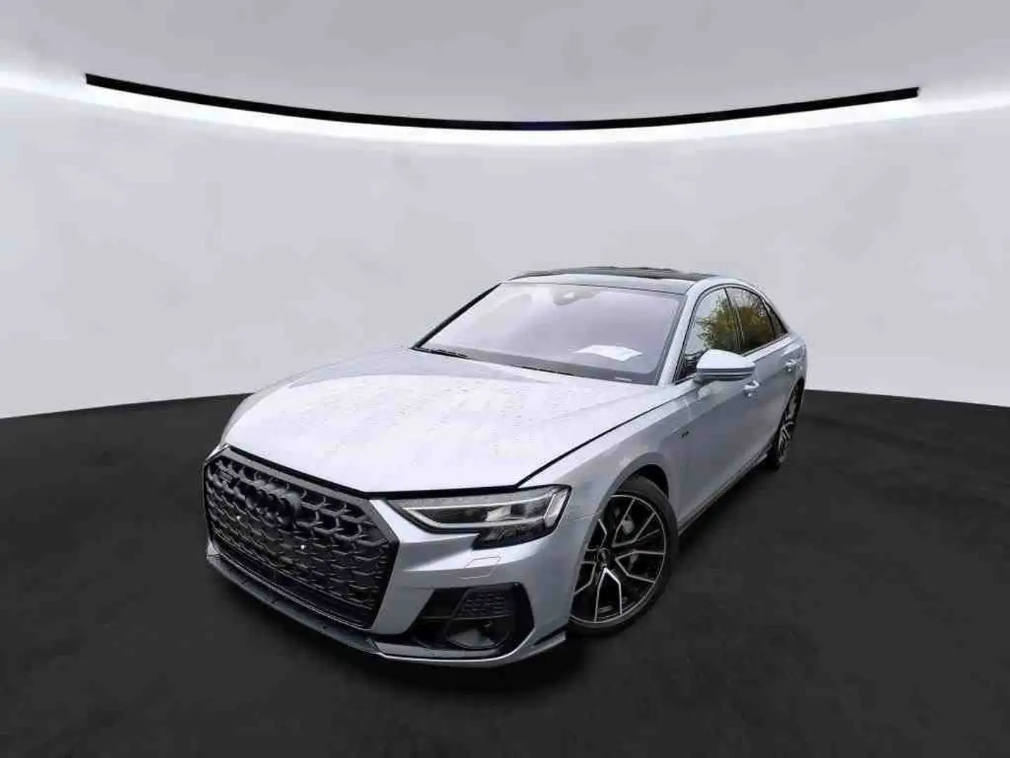 Audi A8 S-Line Standheizung B+O Head-up! HD-Matrix Silber - 1