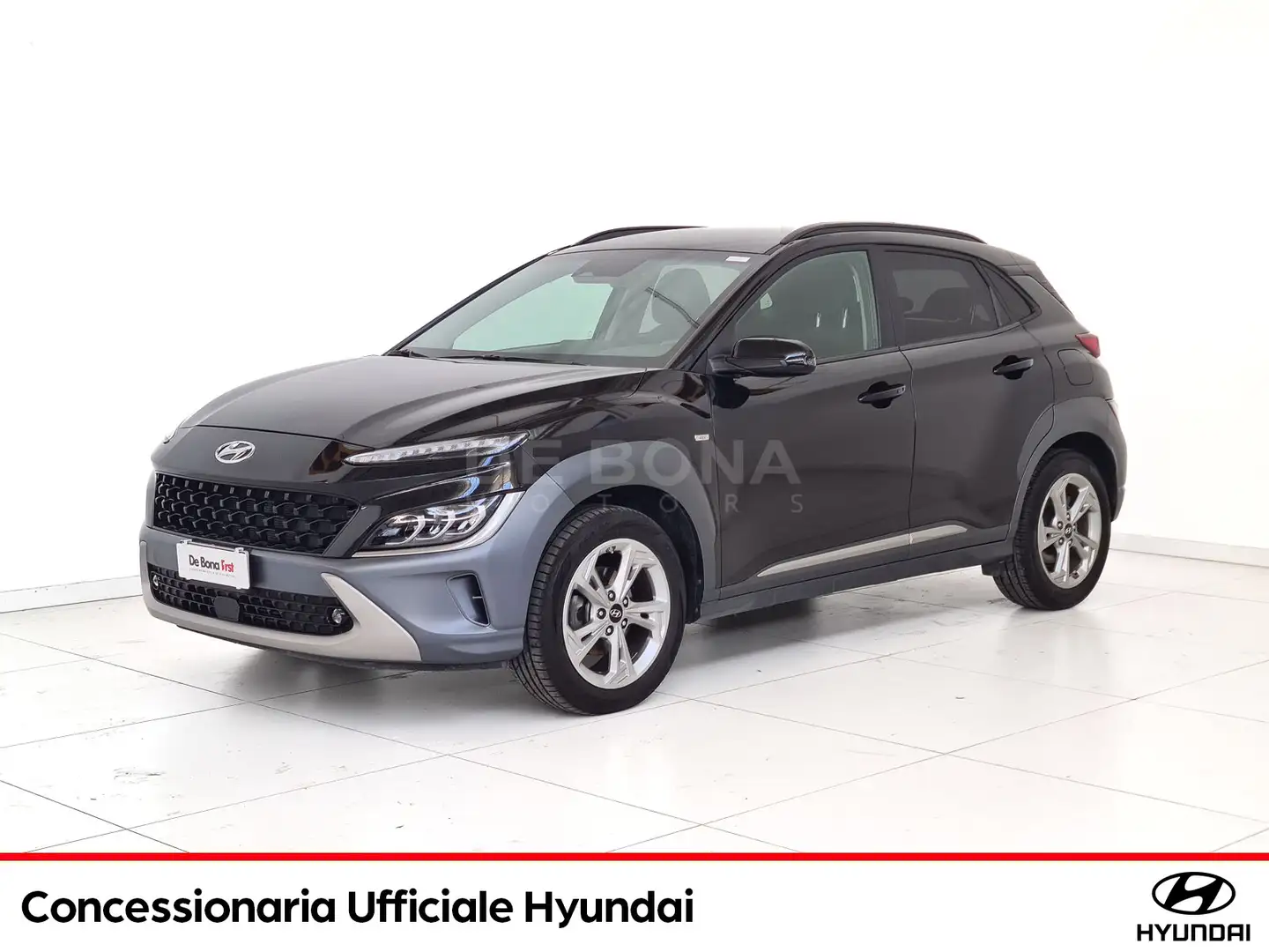 Hyundai KONA 1.6 crdi 48v xline 2wd 136cv imt Zwart - 1