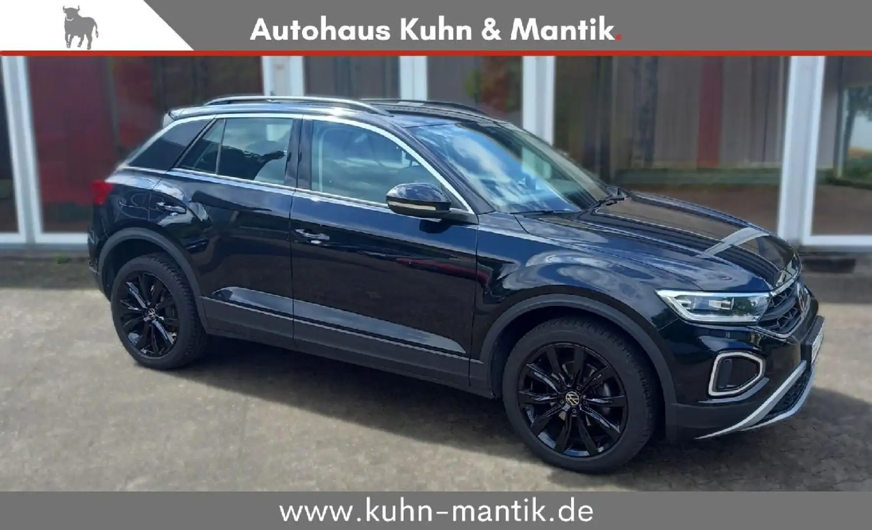 Volkswagen T-Roc Life 1.0 TSI NAVI ACC PLA LED PDC SHZ Noir - 1