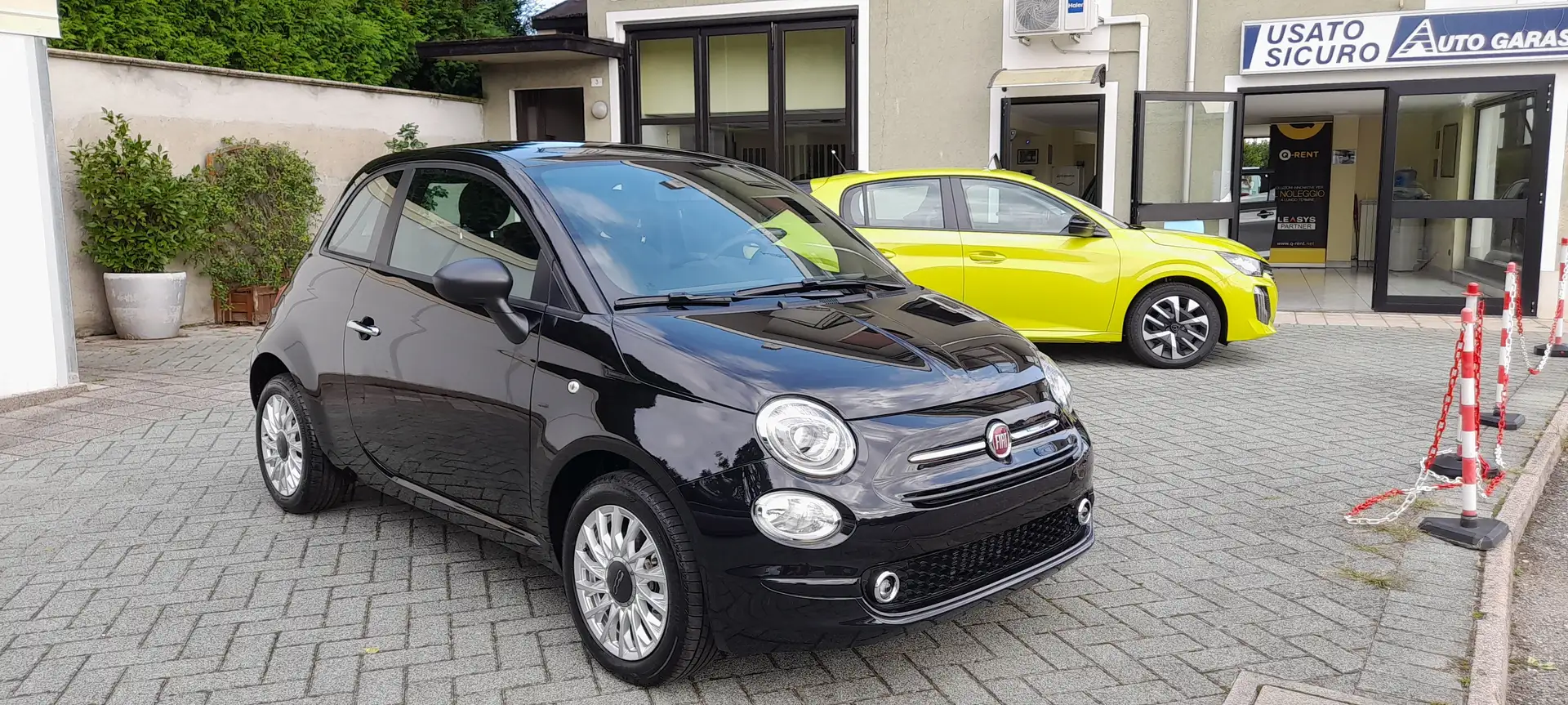 Fiat 500 500 1.0 hybrid 70cv NEO PATENTATI!! Noir - 1