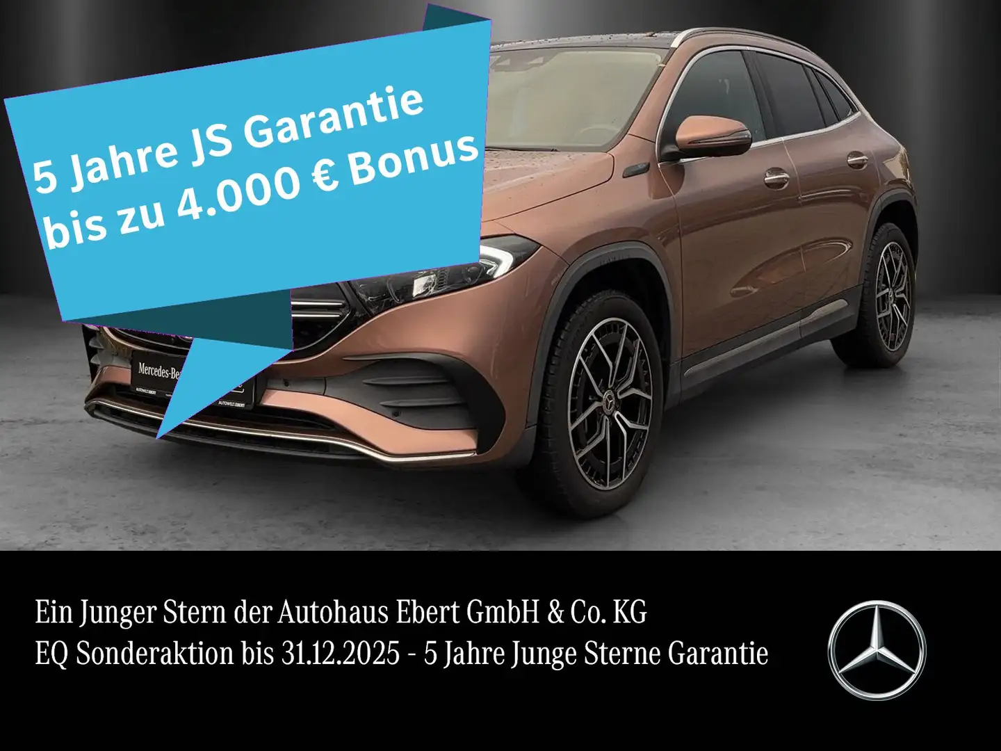 Mercedes-Benz EQA 350 4M AMG Prem DISTRO Massage Memo Sitzklim Or - 1