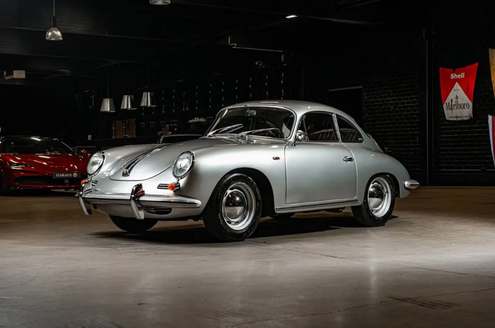 Porsche 356 B 1600 60 ch - Matching numbers Argintiu - 1