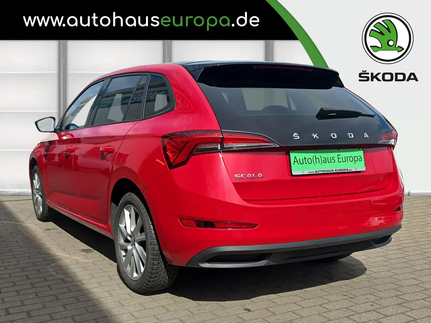 Skoda Scala 1.0 TSI DSG Style ACC Virt.Cockpit Navi Pano eKlap Rosso - 2