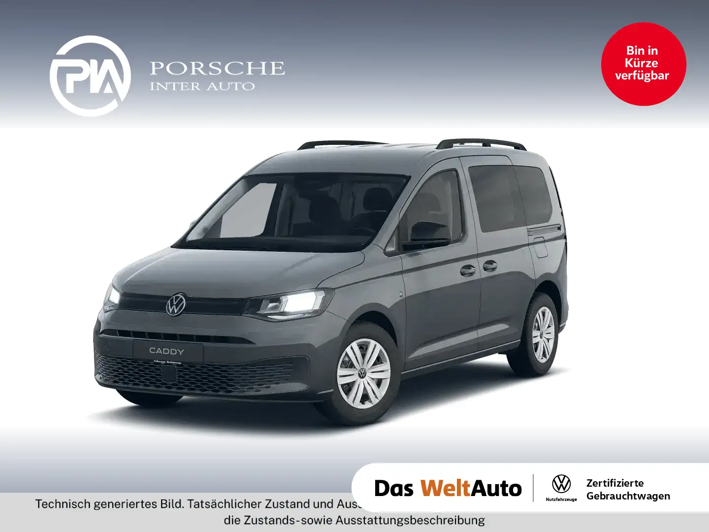 Volkswagen Caddy Family TSI Grau - 1
