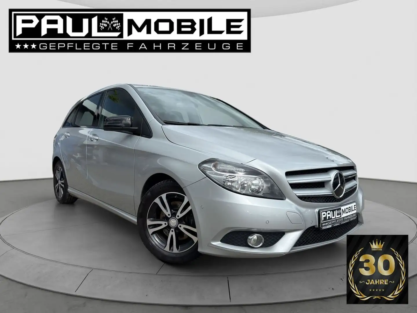 Mercedes-Benz B 180 Sport Paket Navi Parkassistent PDC v+h Eu6 Argento - 1