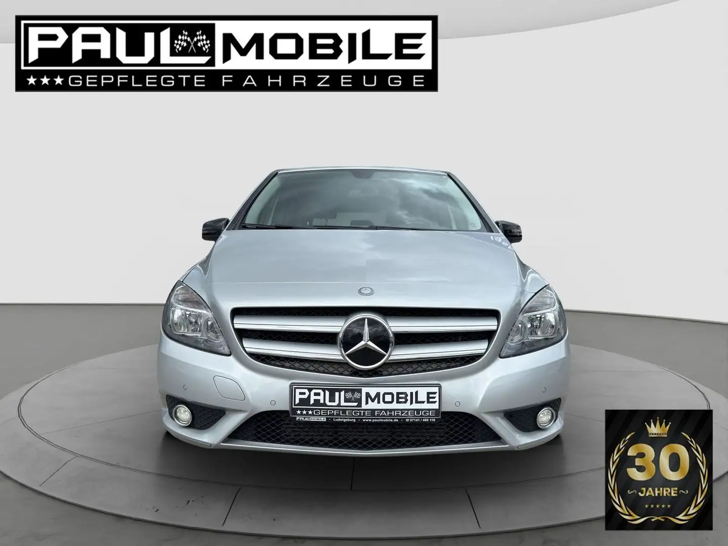 Mercedes-Benz B 180 Sport Paket Navi Parkassistent PDC v+h Eu6 Argento - 2