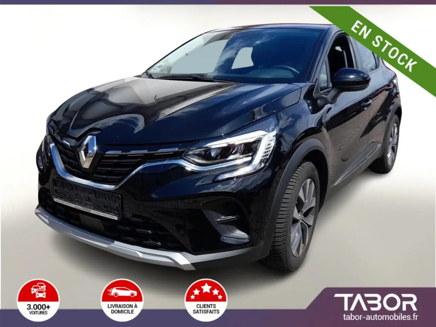 Renault Captur II 1.0 TCe 100 Experience GPS Zwart - 1