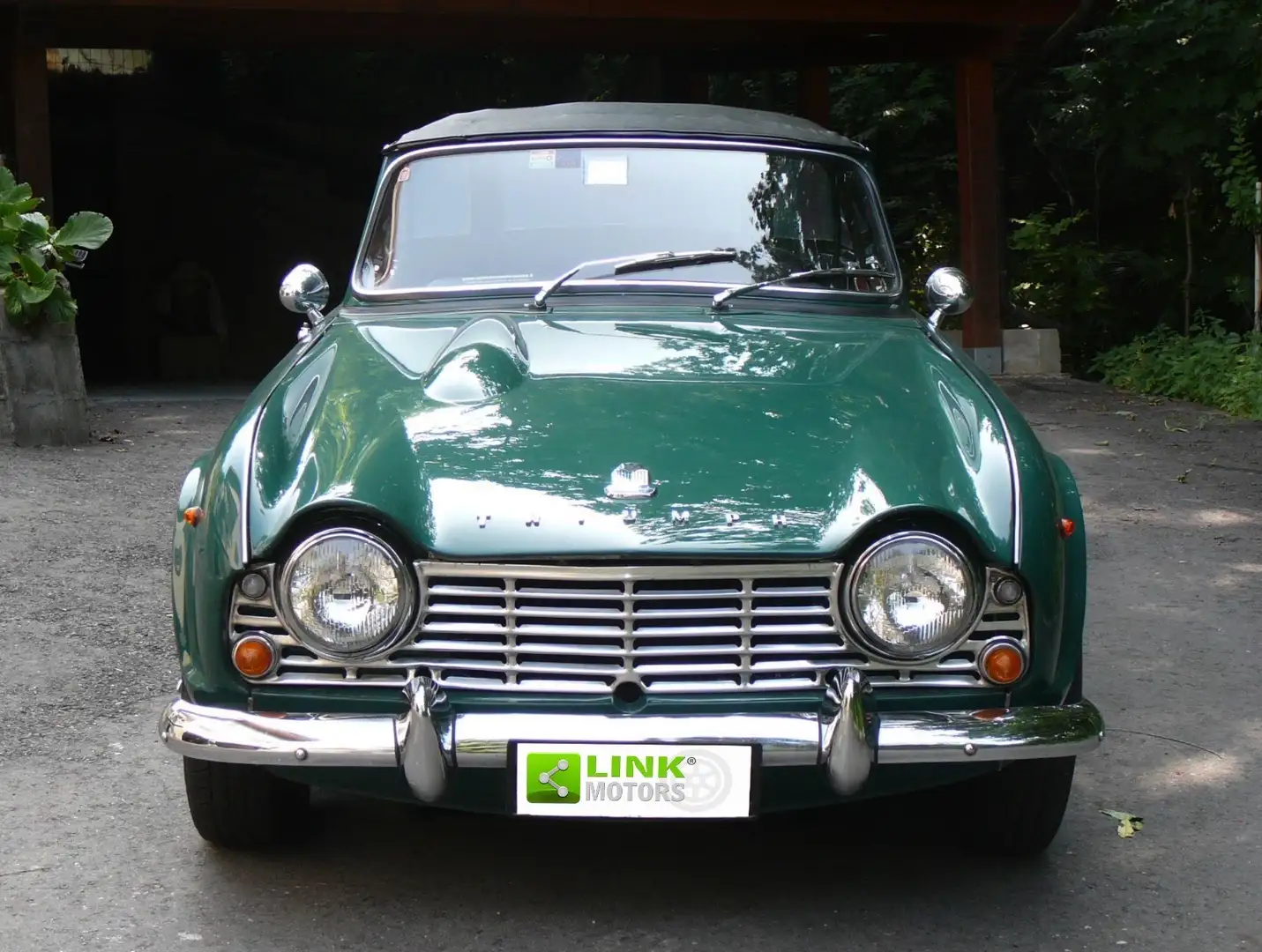 Triumph TR4 spider decappotabile Verde - 1
