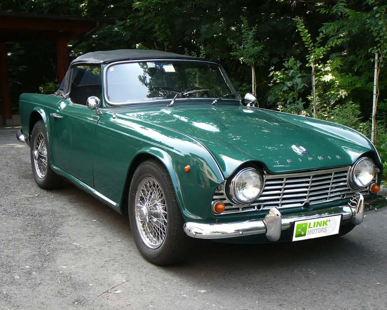 Triumph TR4 spider decappotabile Verde - 2