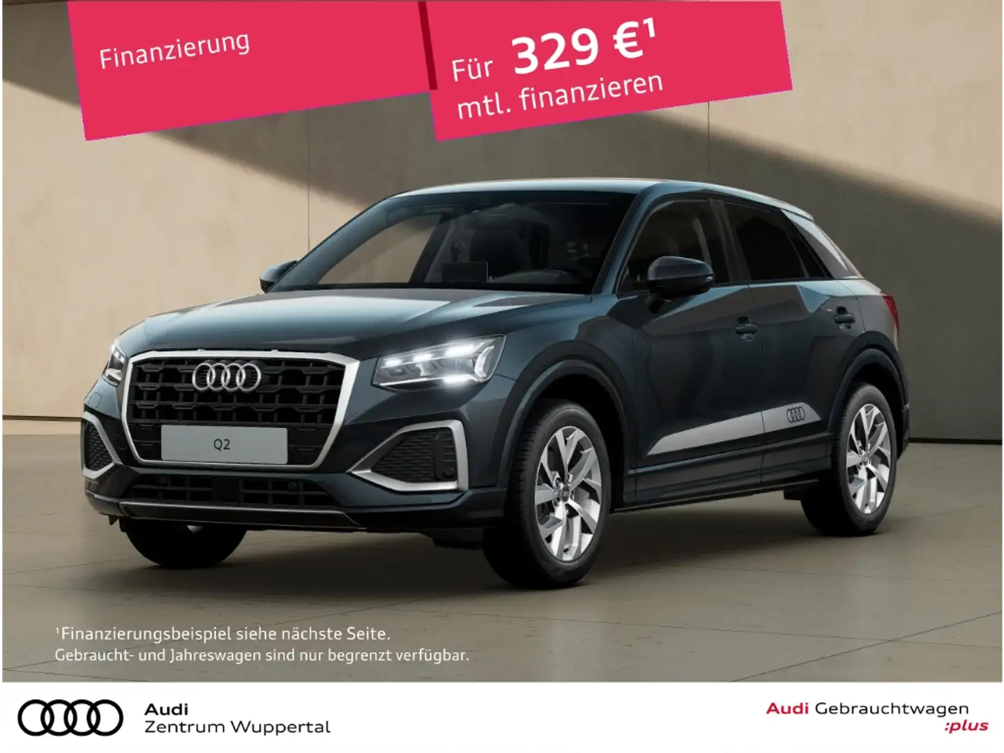 Audi Q2 35 TFSI AHK MATRIX VIRTUAL KAMERA PDC VO&HI Advanc Grau - 1