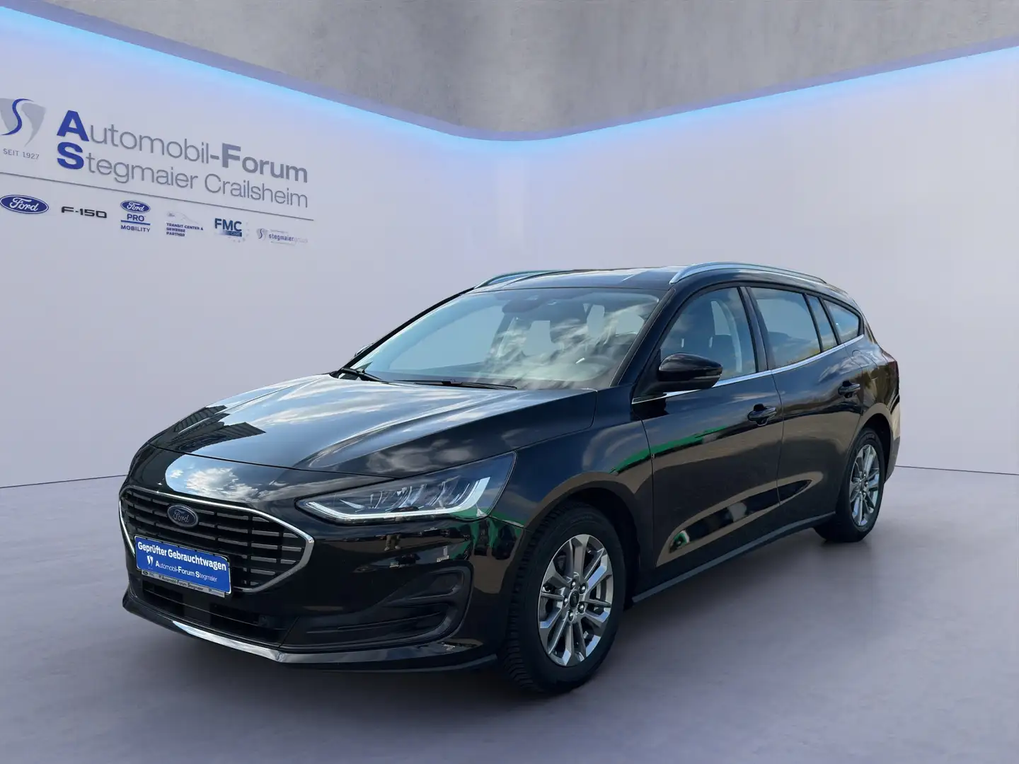 Ford Focus Turnier Titanium Design 1.0l EcoBoost MHEV *LED*NA Zwart - 2