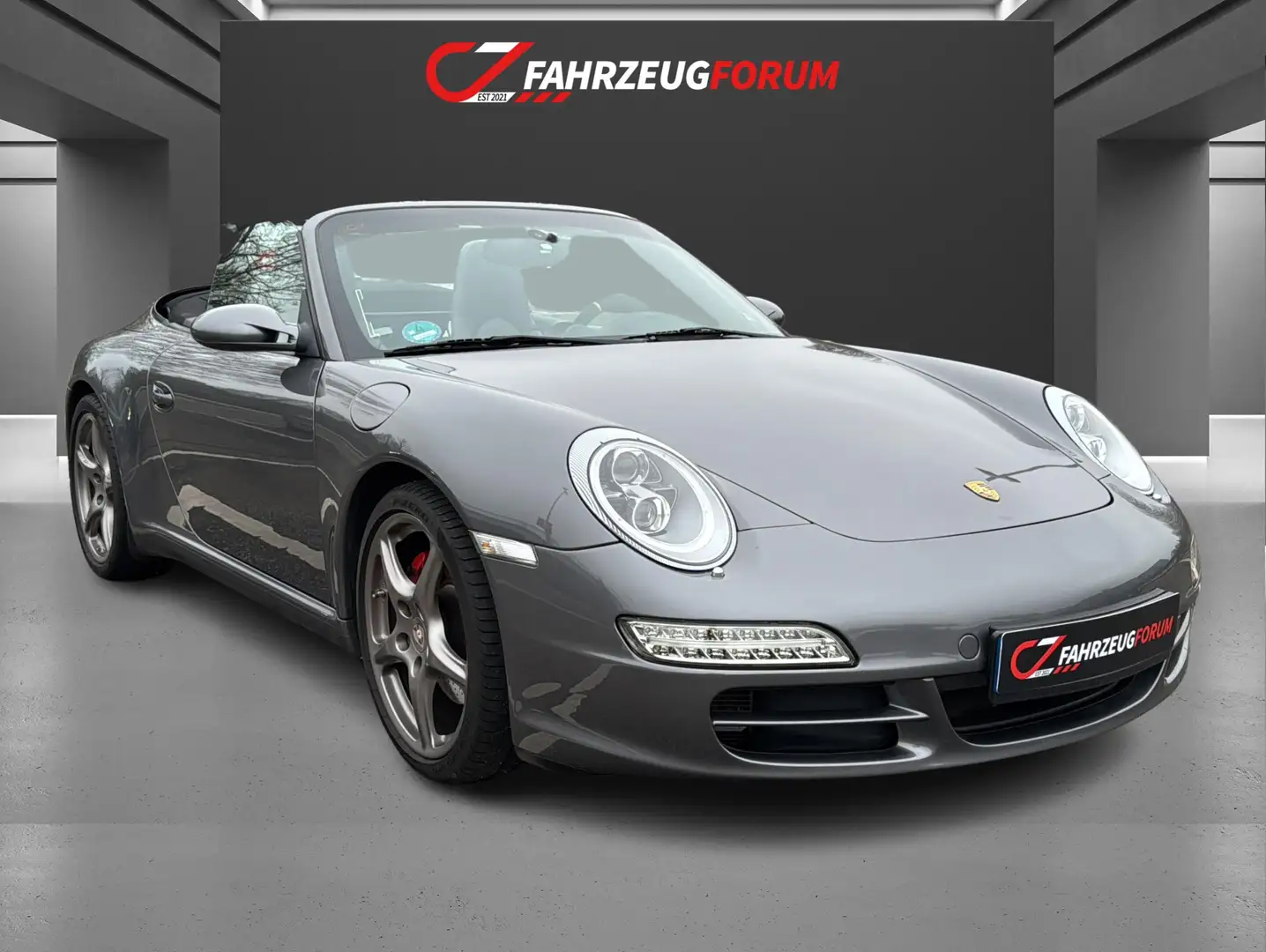 Porsche 997 Carrera S Cabrio Sport-Chrono*Leder Exclusiv Grau - 2