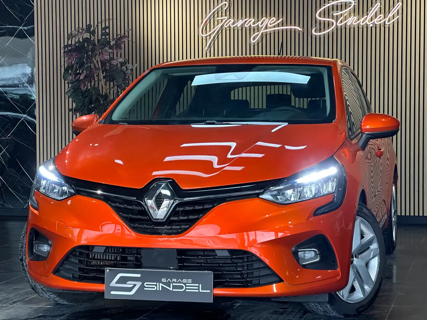 Renault Clio 1.0 TCe*GARANTIE 1AN*1ER MAIN*CLIM Orange - 1
