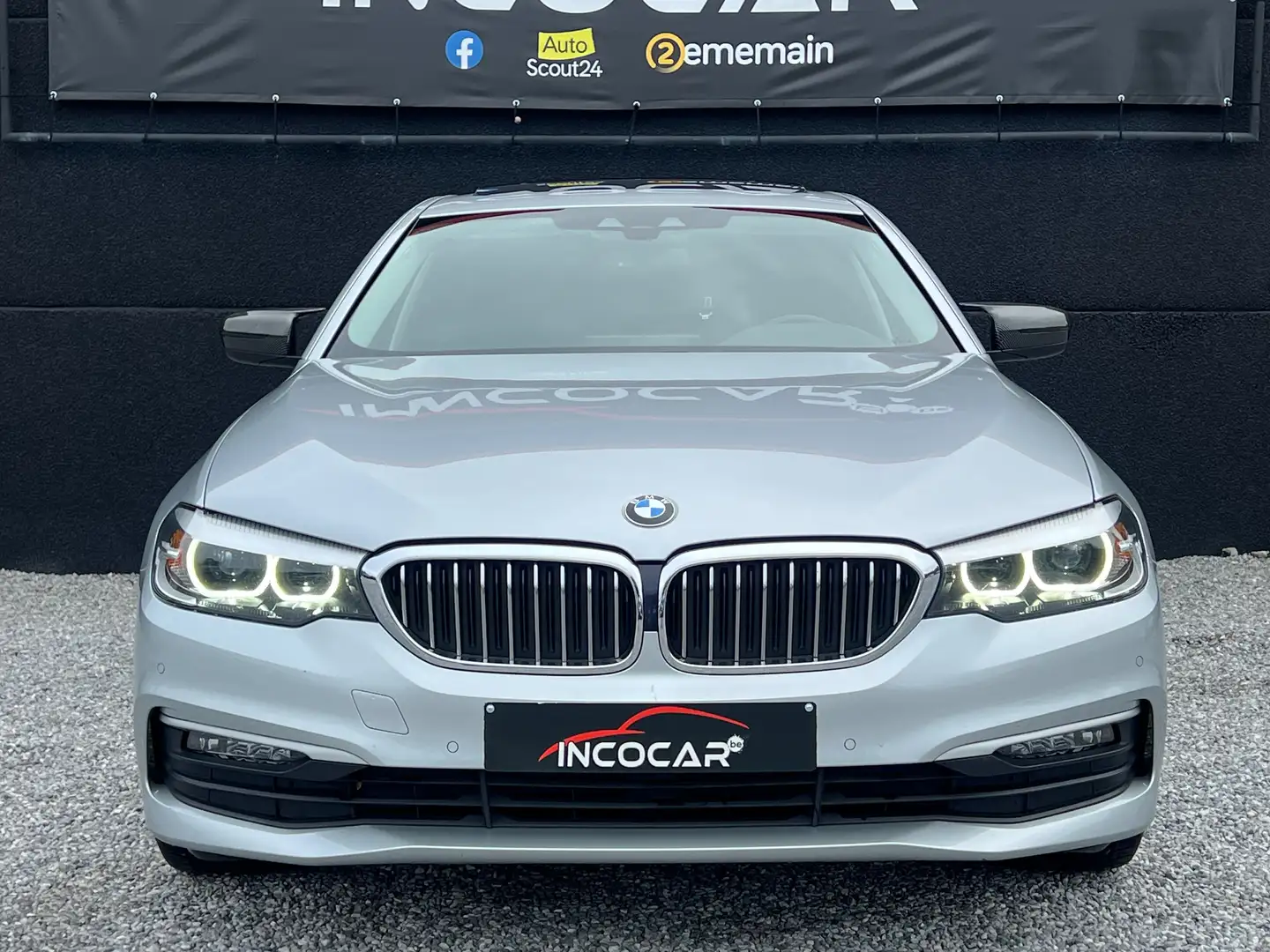 BMW 518 dA * GARANTIE 1AN / Historique complet  BMW✅* Gris - 2