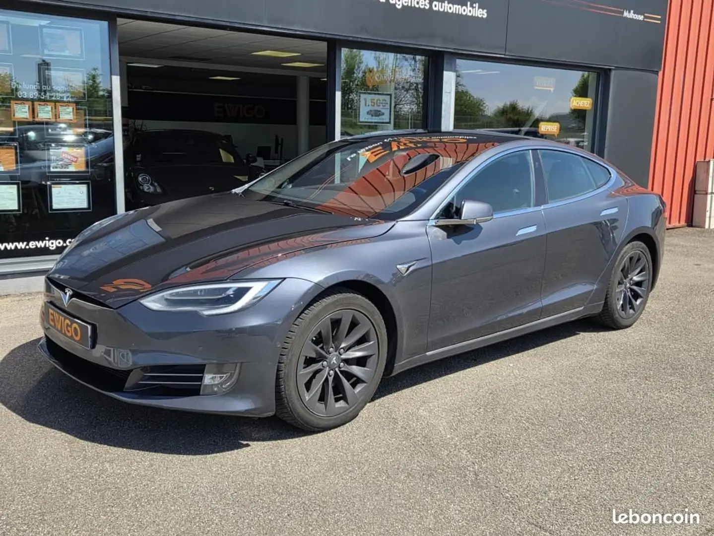 Tesla Model S 100D ELECTRIC 420 215PPM 100KWH 4WD DUAL-MOTOR BVA Gris - 2