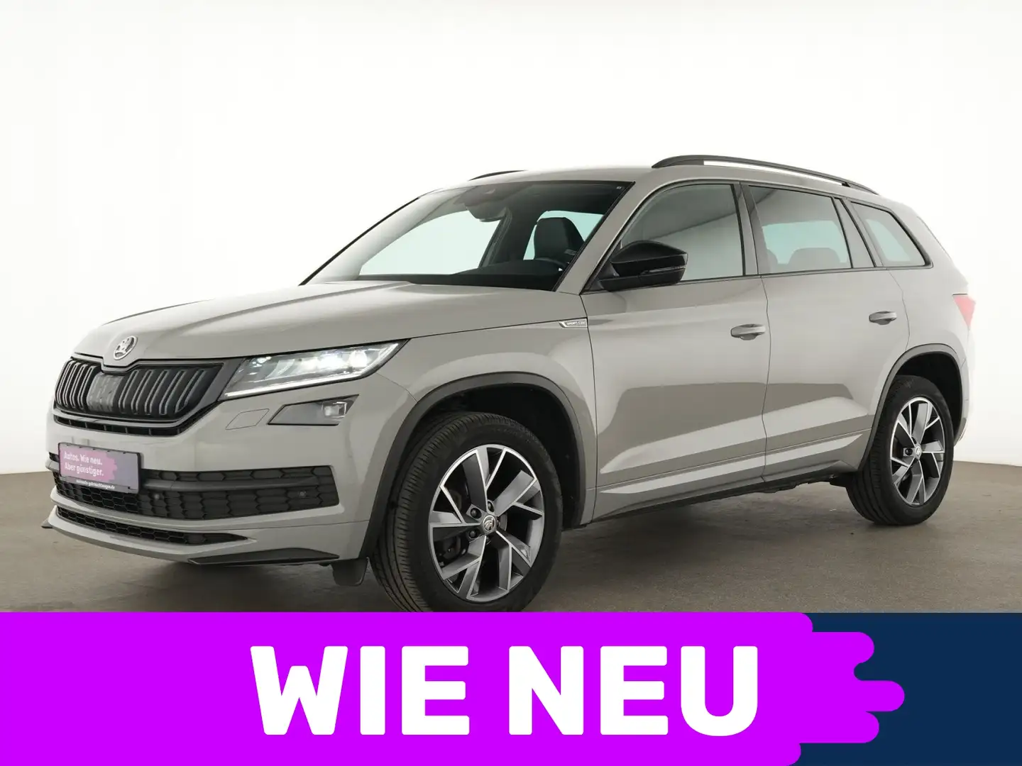 Skoda Kodiaq Sportline Kessy|Business-Paket Columbus Gris - 1