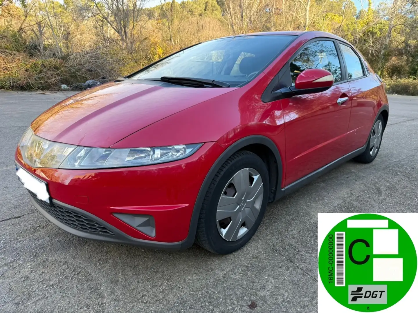 Honda Civic 1.4 i-DSI Comfort Rojo - 1