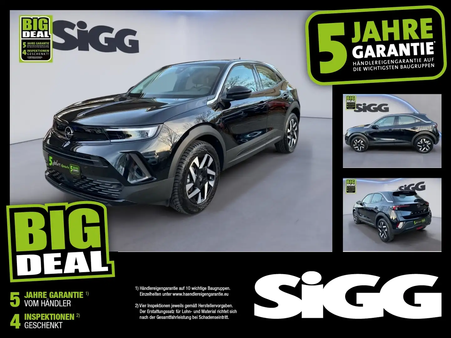 Opel Mokka 1.2 Turbo Elegance AUT DynLicht Kam. LED Zwart - 1