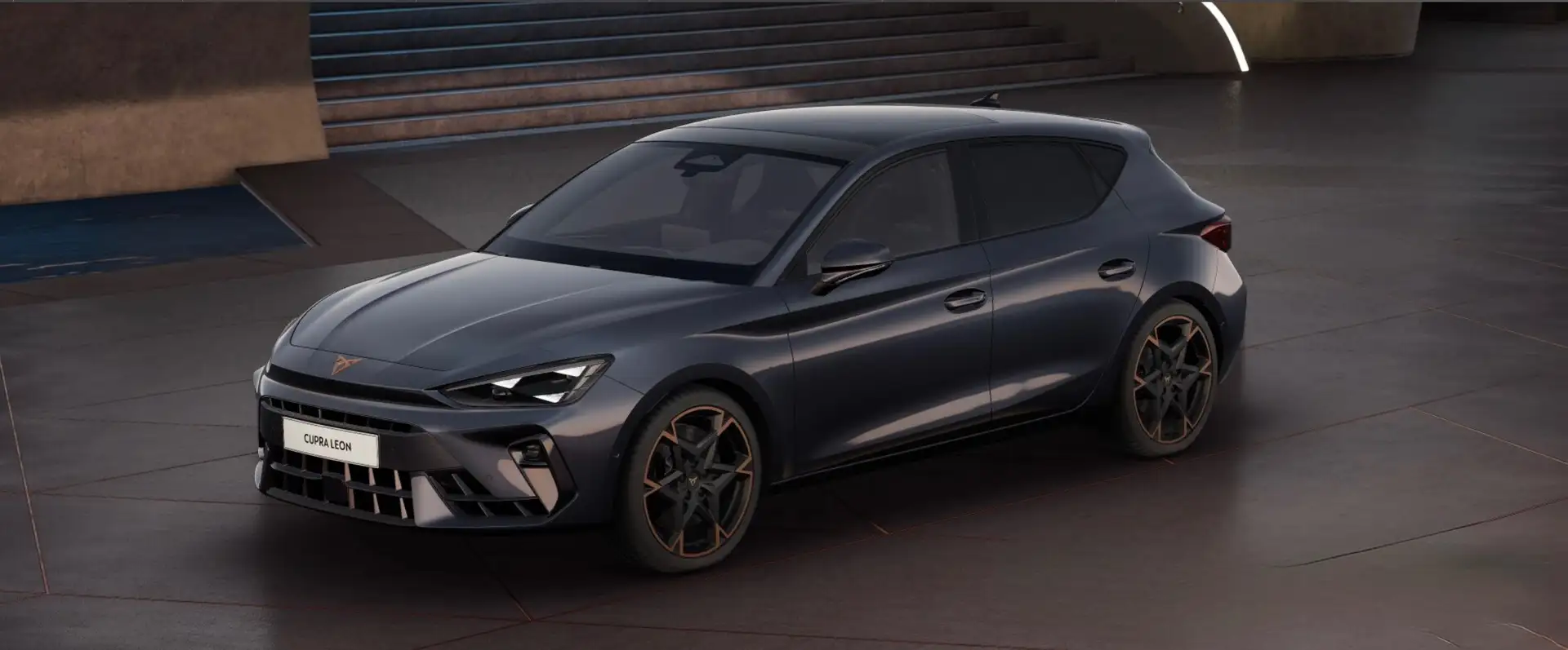 CUPRA Leon VZ 2.0 TSI 300 PS DSG *Facelift; MATRIX; PANO uvm. Gris - 1