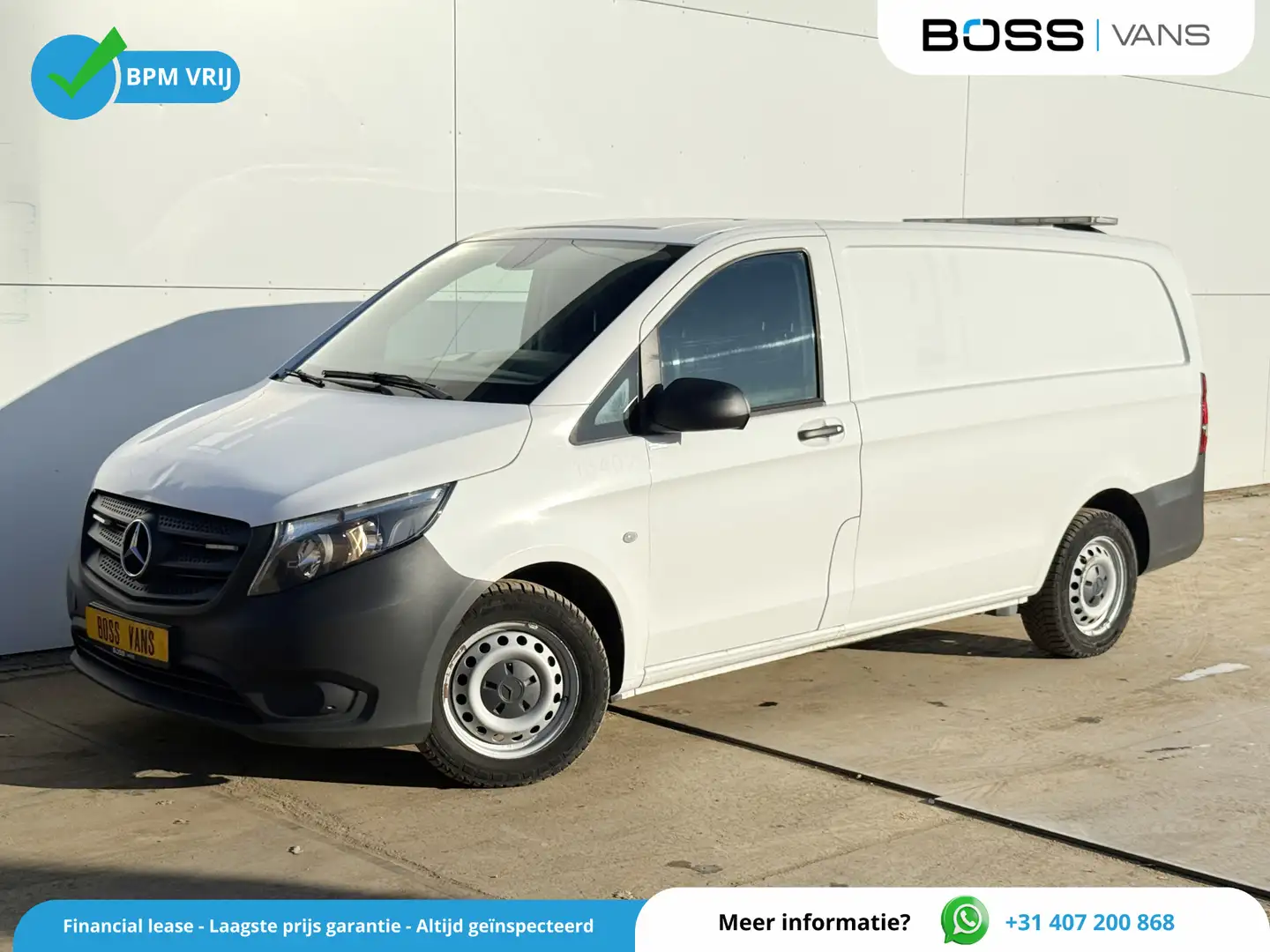 Mercedes-Benz Vito 114 2.2 CDI Automaat L2H1 Climate Control Cruise C Blanc - 1