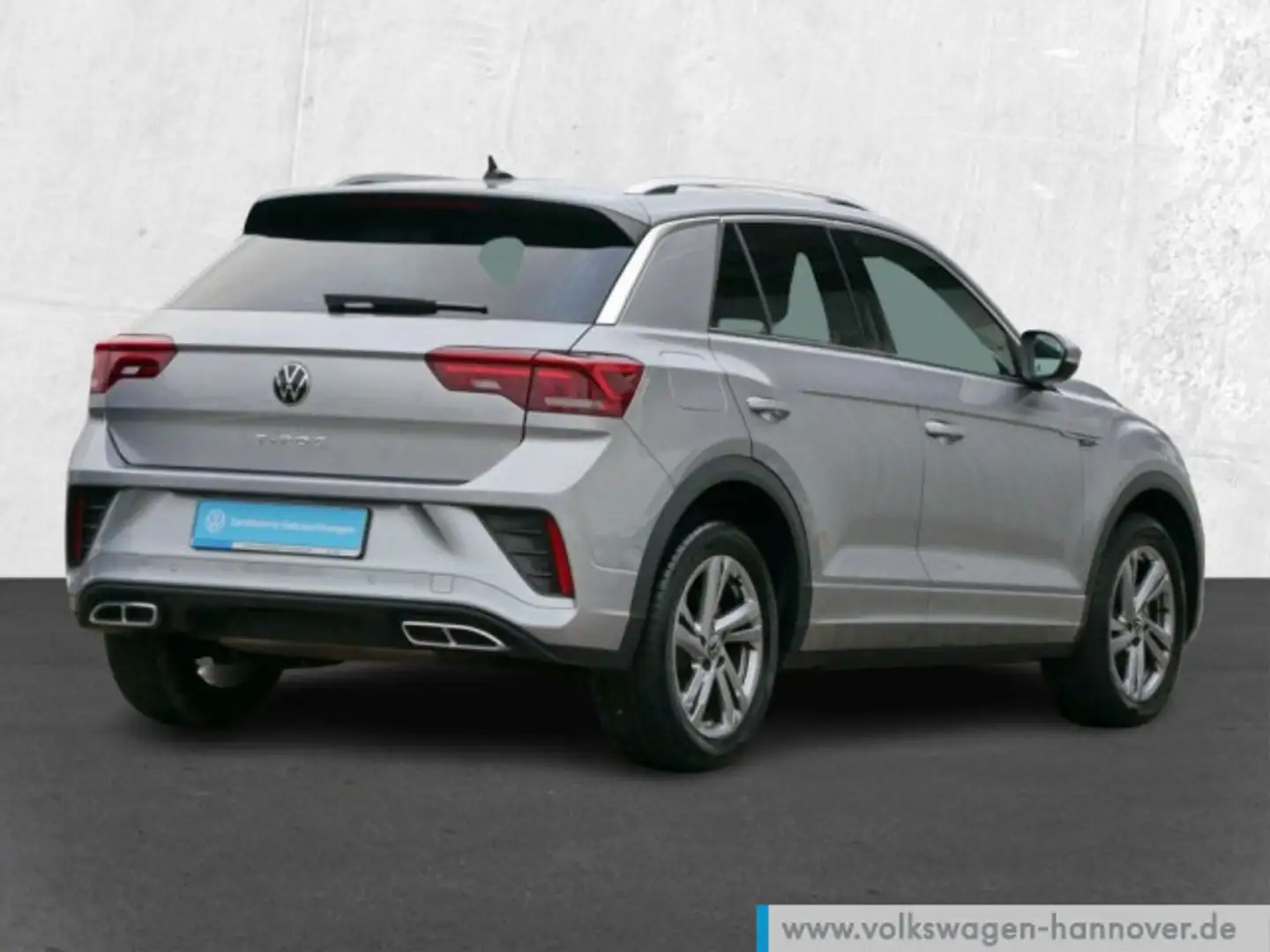 Volkswagen T-Roc 1.0 TSI R-Line Navi LED DigCockpit ACC PDC Silber - 2