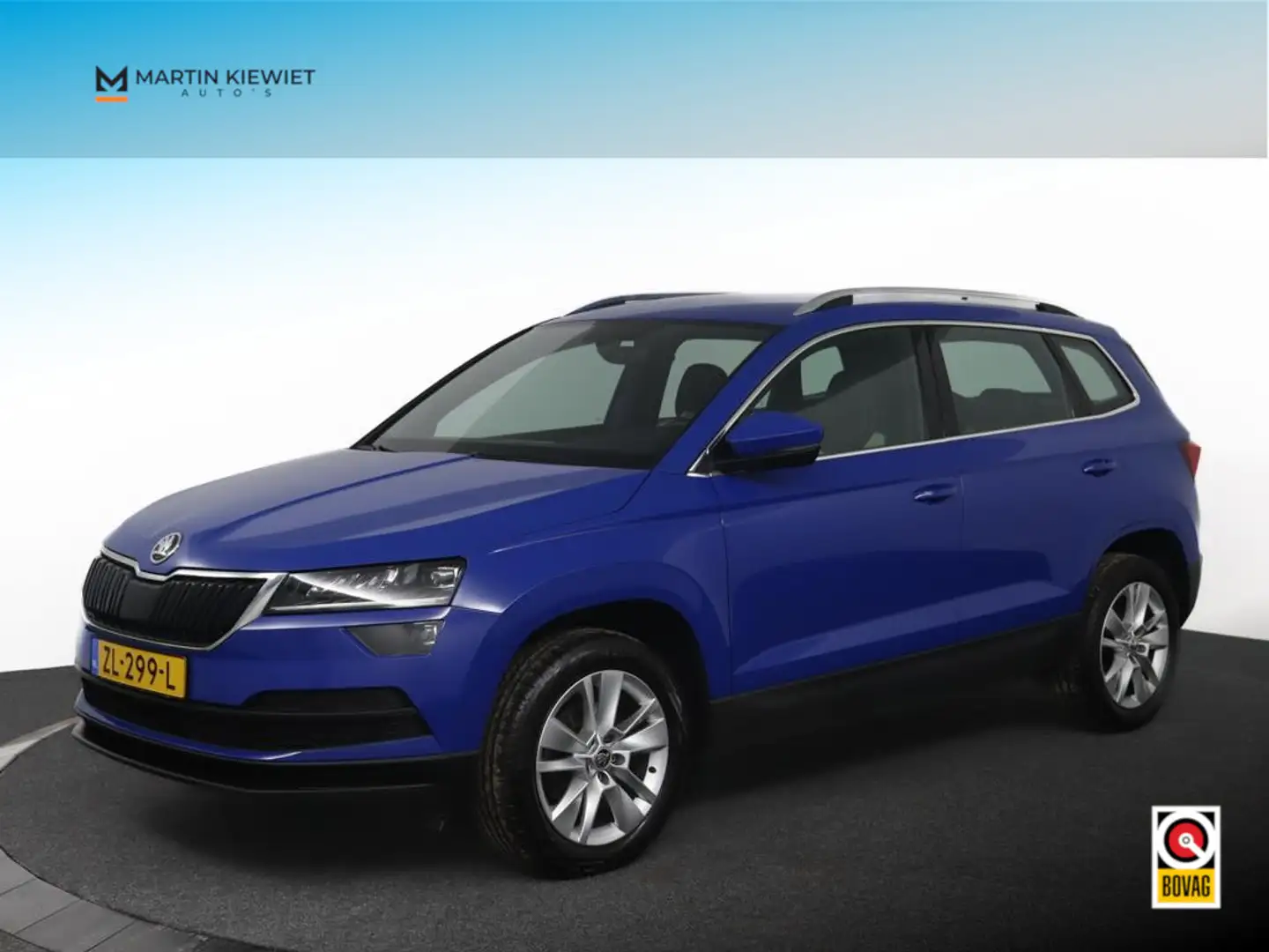 Skoda Karoq 1.0 TSI Style|Automaat|LED|Keyless|17"|Navigatie|C Bleu - 1