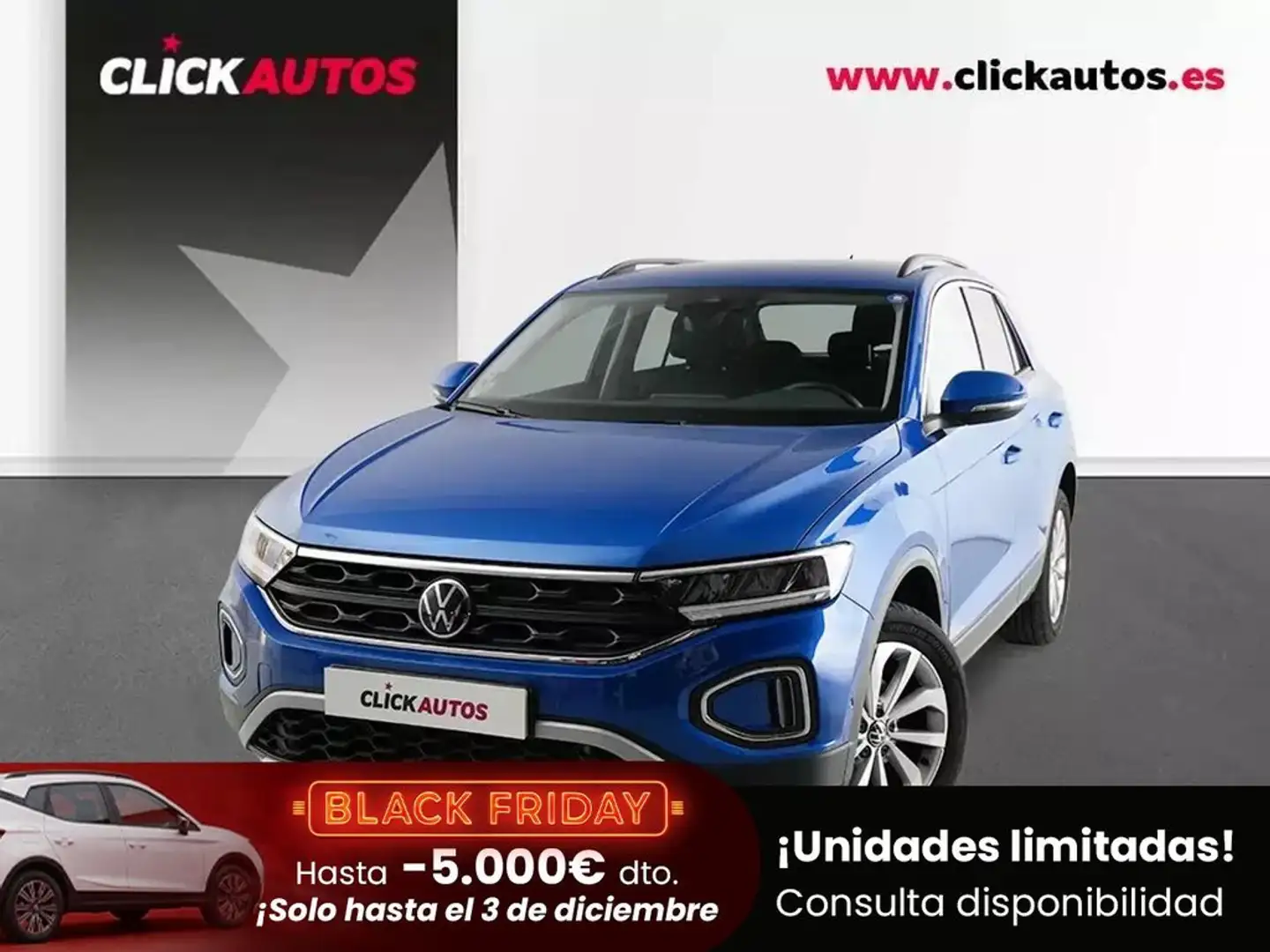 Volkswagen T-Roc 1.0 TSI 110CV Life Bleu - 1
