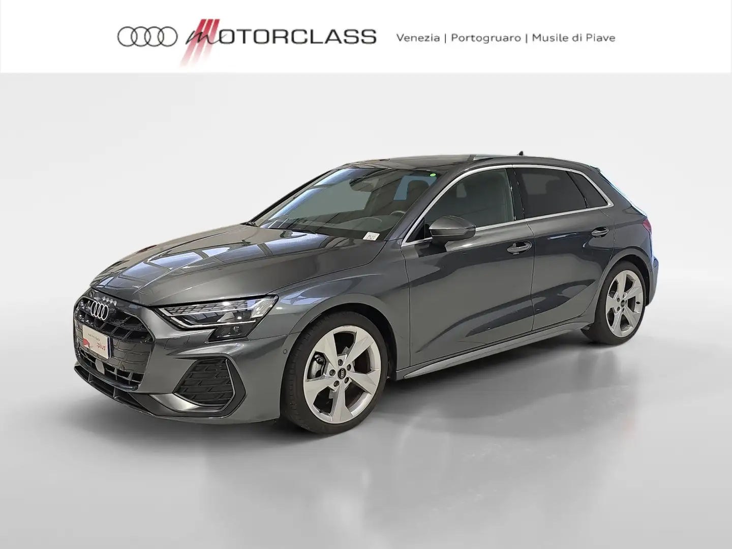 Audi A3 sportback 2.0 tdi 150cv s line edition s tronic Grijs - 1