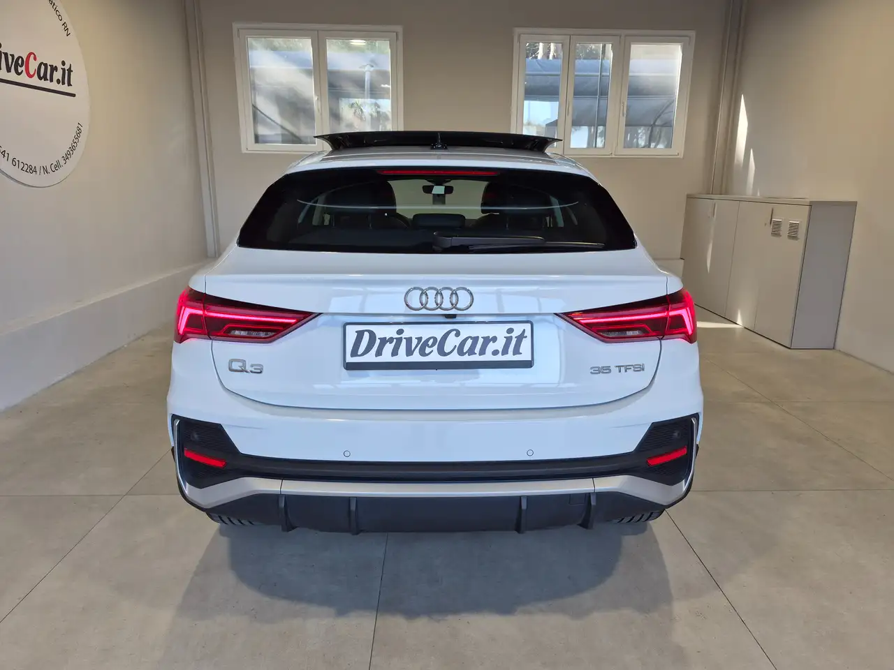 Audi Q3 SPORTBACK 35 1.5 TFSI S TRONIC S LINE TETTO APRIBILE CERCHI 19" CARPLAY LED 360° PELLE NAVI 9