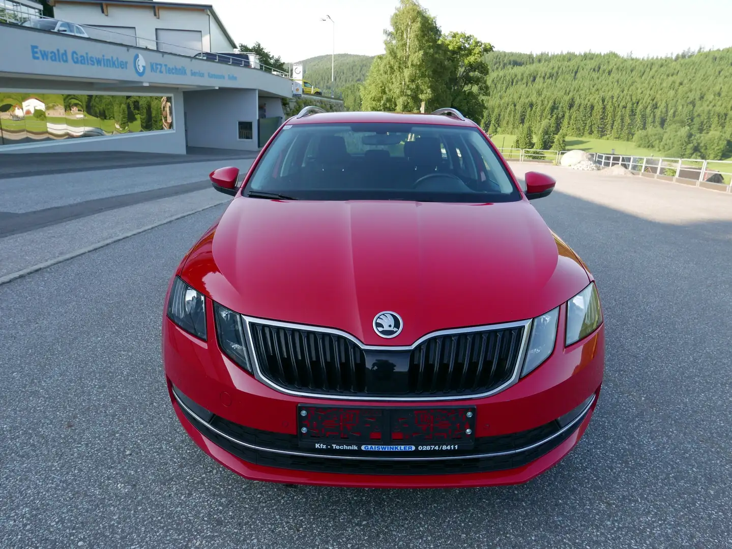 Skoda Octavia Style 8Fach bereift Smart Link Sitzheizung Rot - 2