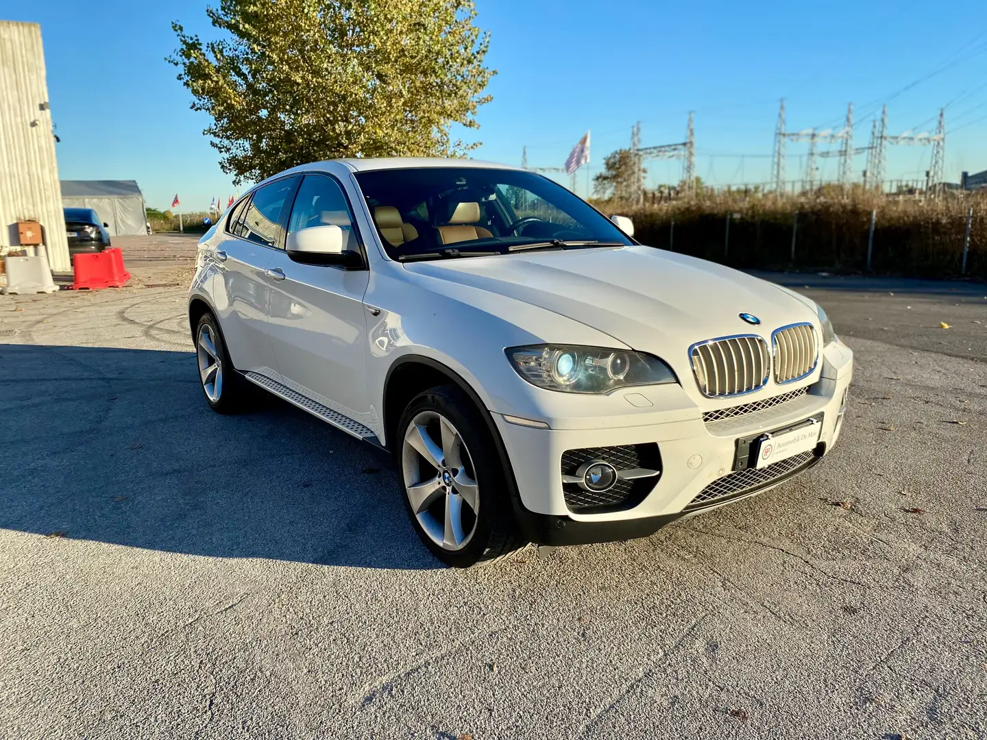 BMW X6 xdrive35d Attiva auto 286cv TAGLIANDI BMW Bianco - 1