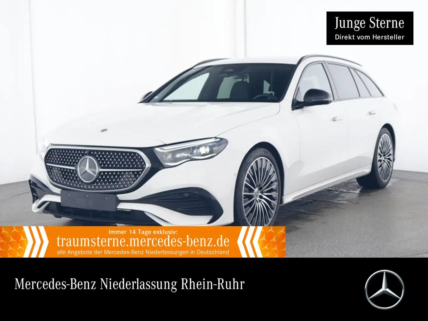 Mercedes-Benz E 300 de T AMG 360° Burmester Distr. HUD Night PTS Wit - 1