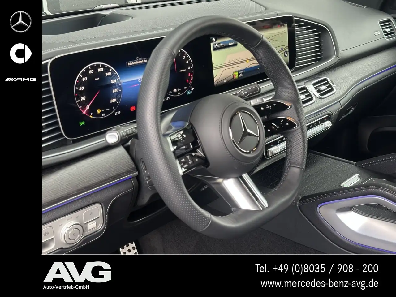 Mercedes-Benz GLE 350 GLE 350 de 4M AMG Pano Multibeam AHK Night 22" LED 7
