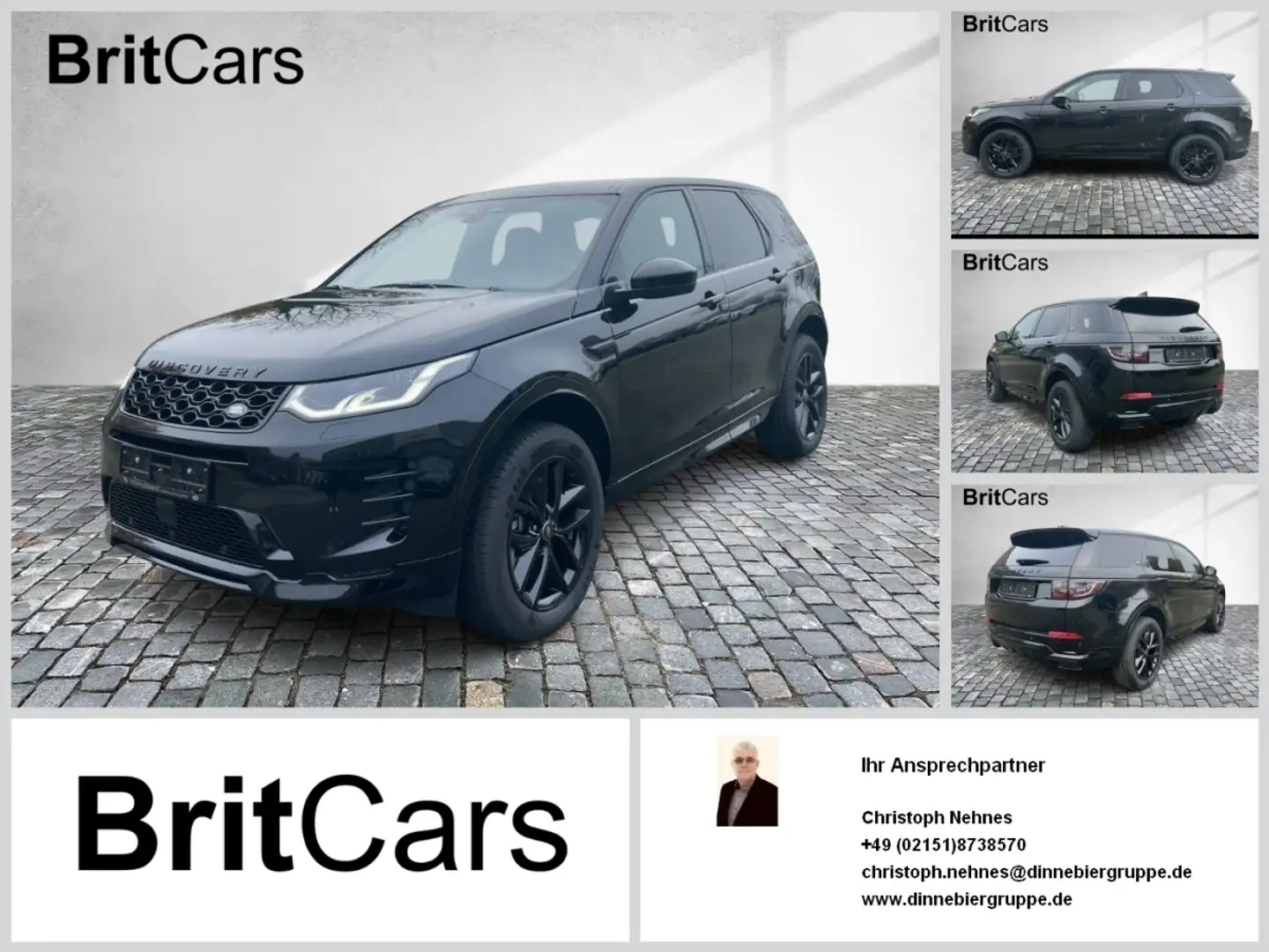 Land Rover Discovery Sport D200 AWD SE *Leder*Navi*ACC AHK Černá - 1