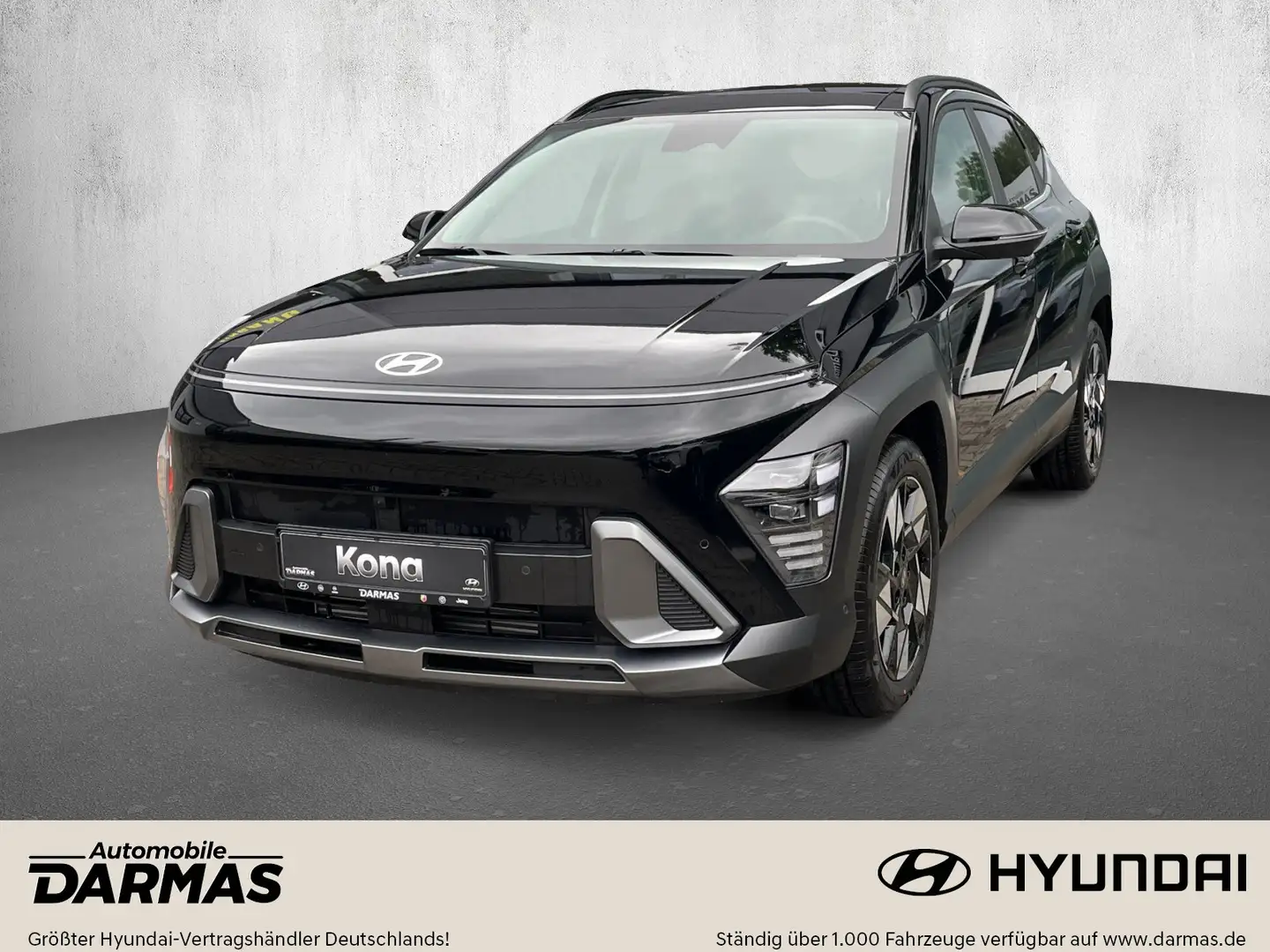 Hyundai KONA KONA 1.6 Turbo Prime DCT Leder GSD Bose  TOP Zwart - 1