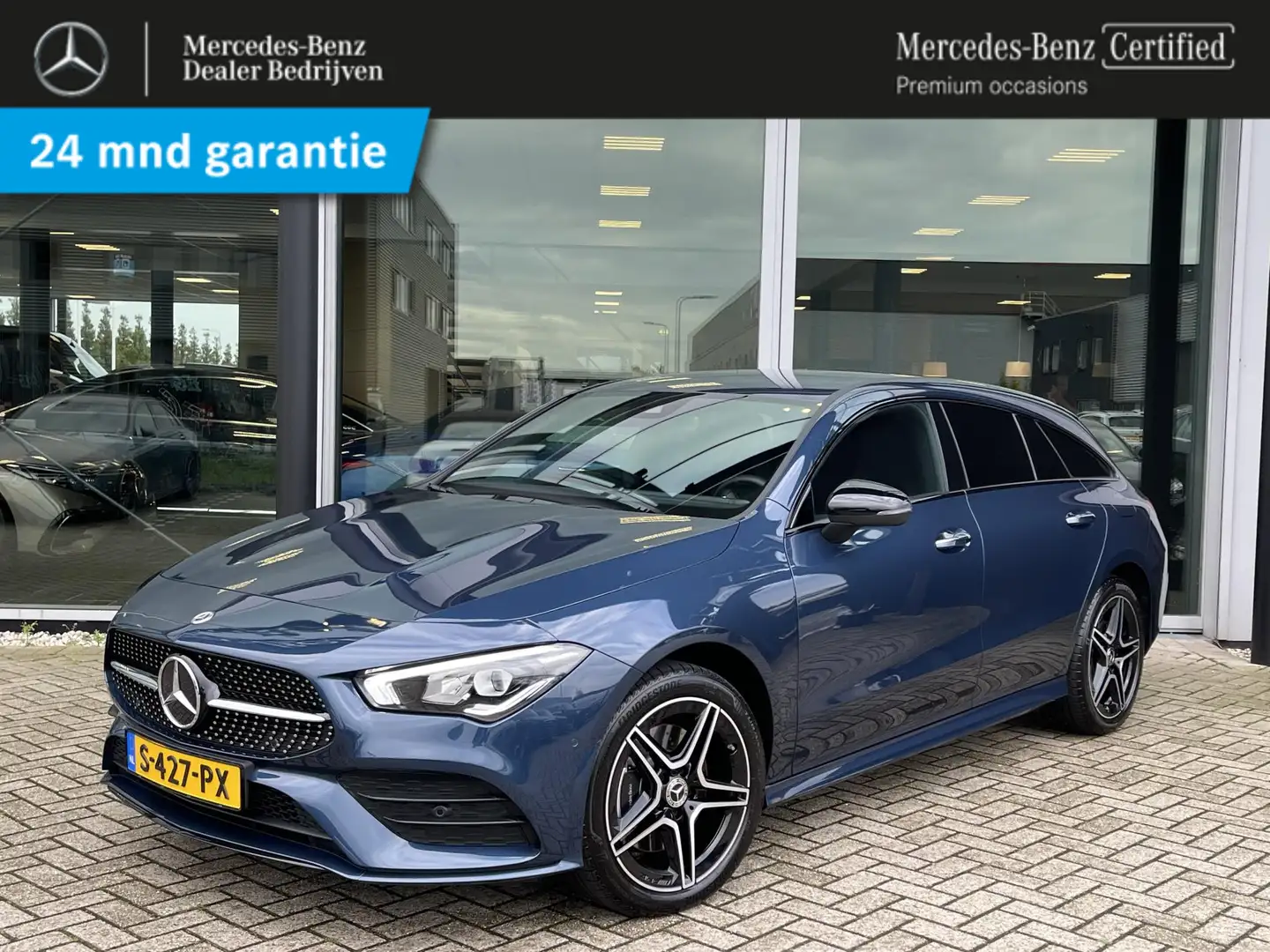 Mercedes-Benz CLA 250 e AMG Line | Navigatie | Camera | Panorama Kék - 1