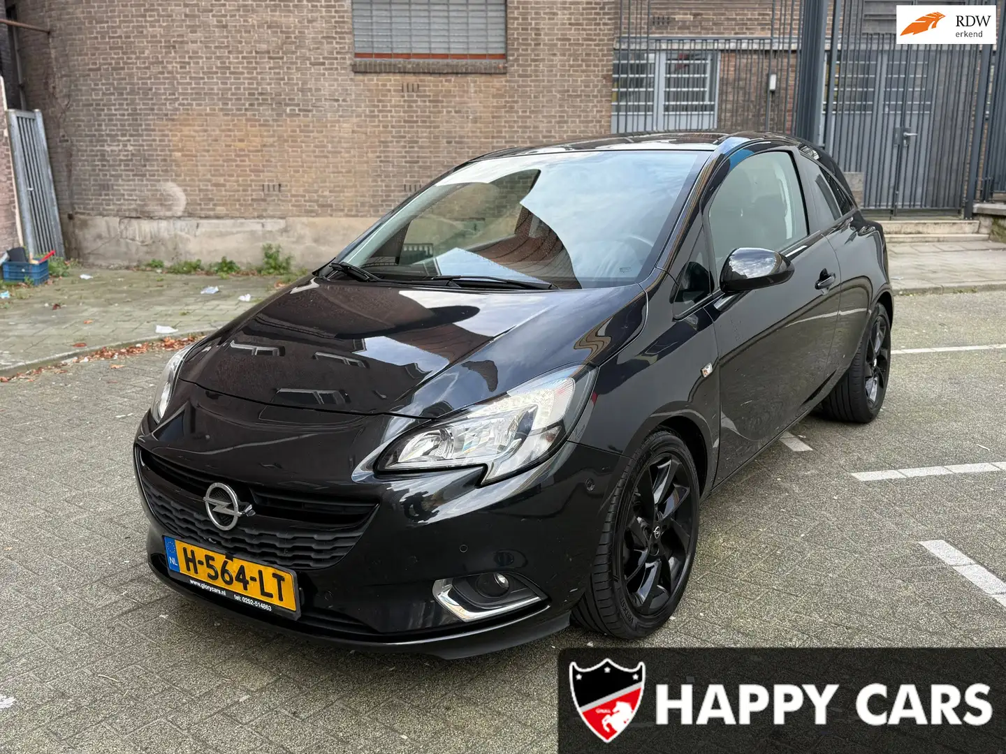 Opel Corsa 1.4 Cosmo, NAVI.STUUR,STOEL VERWARMING, SHUIFDAK Negro - 1