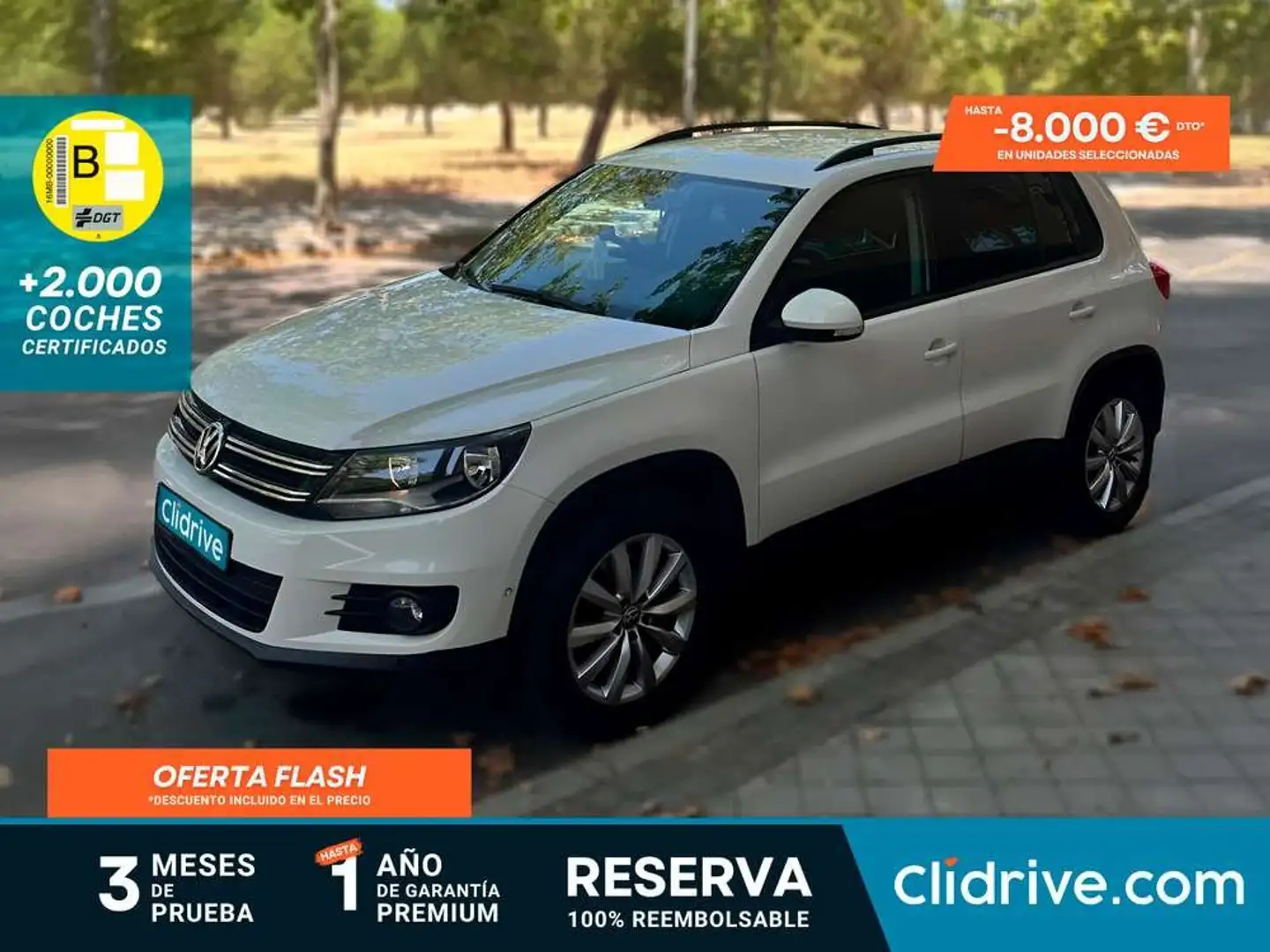 Volkswagen Tiguan 2.0 TDI 140cv 4x2 T1 BlueMotion Tech Blanco - 1