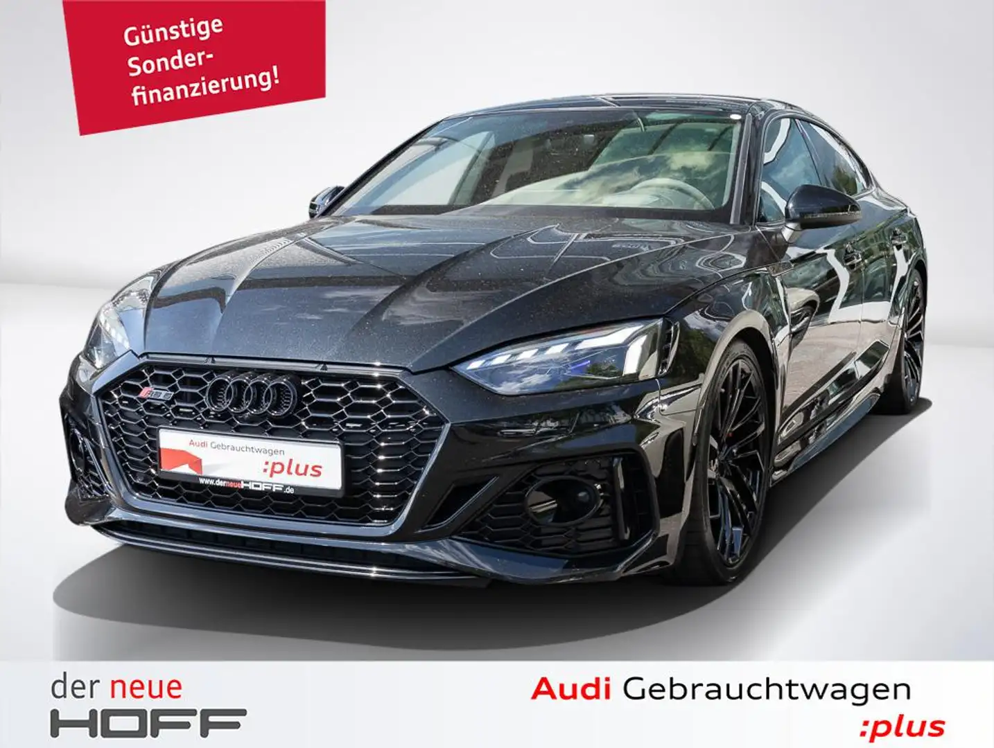 Audi RS5 Sportback 20 Zoll Matrix Leder 280 km / h Schwarz - 1