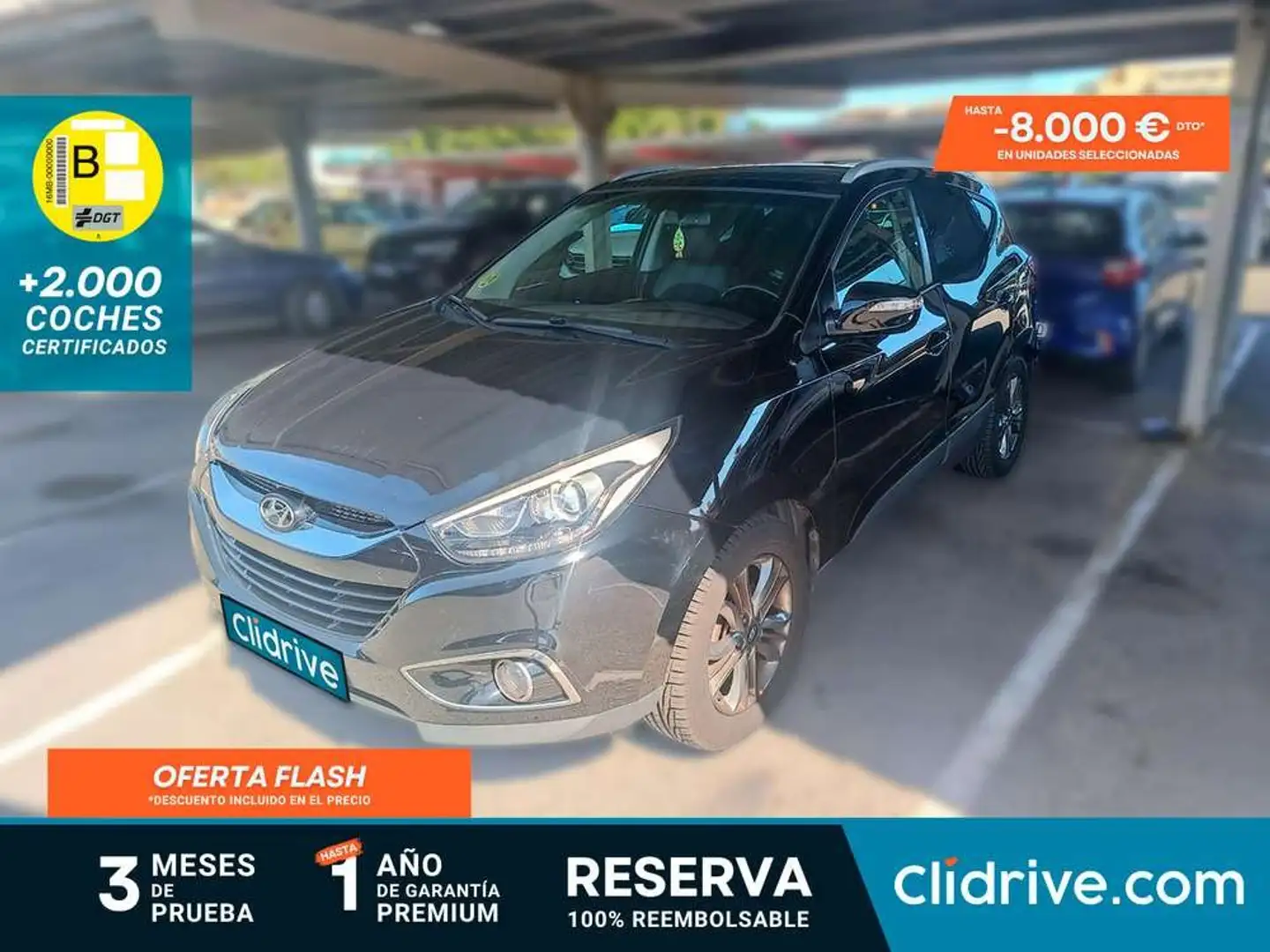 Hyundai iX35 1.7CRDI Tecno Star Sky 4x2 Negro - 1