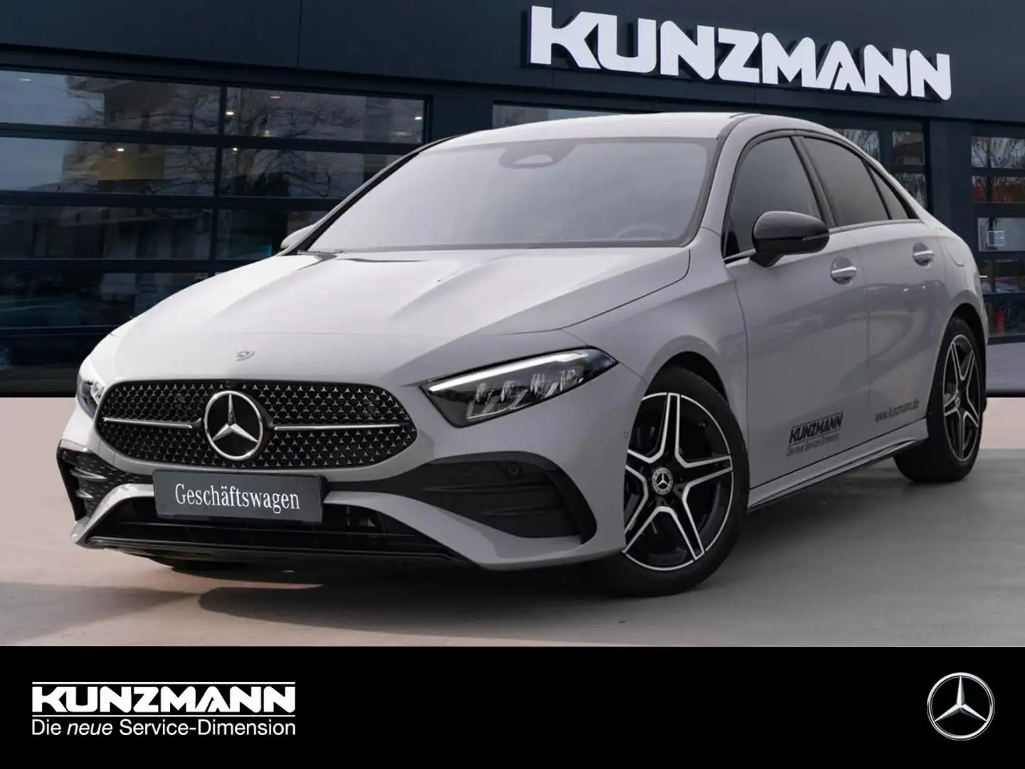 Mercedes-Benz A 200 Limousine AMG Night Standhzg Distronic AHK Grau - 1