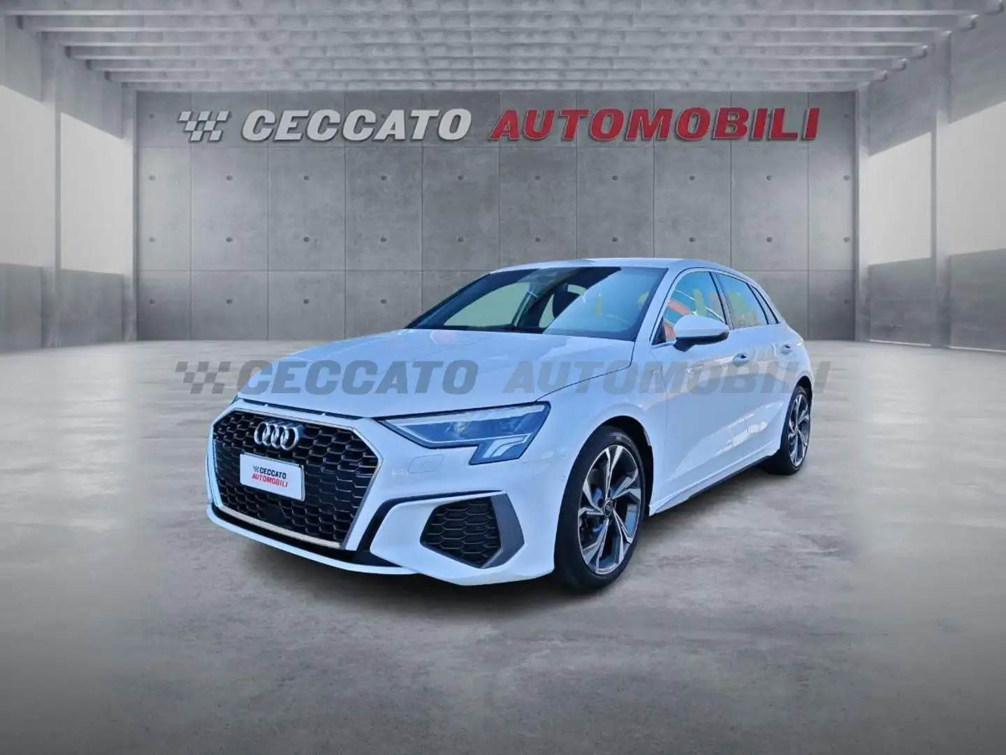Audi A3 SPB 30 TDI S tronic S line edition Wit - 1
