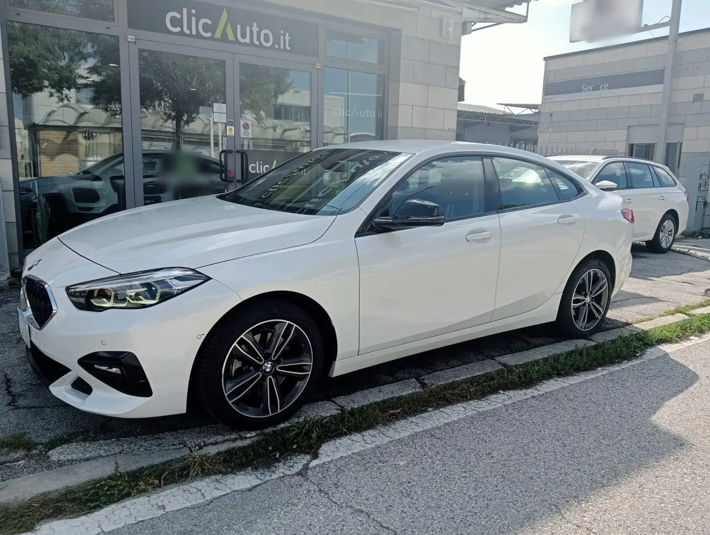 BMW 218 Serie 2 F44 218i Gran Coupe Msport 140cv auto Blanc - 1