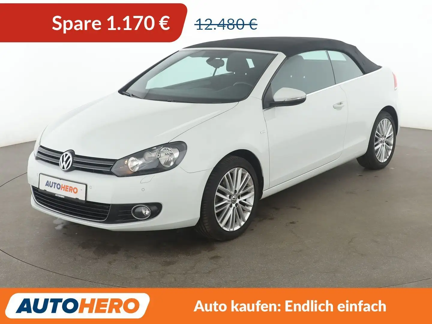 Volkswagen Golf 1.4 TSI Cup*NAVI*TEMPO*PDC*SHZ*BLUETOOTH Weiß - 1