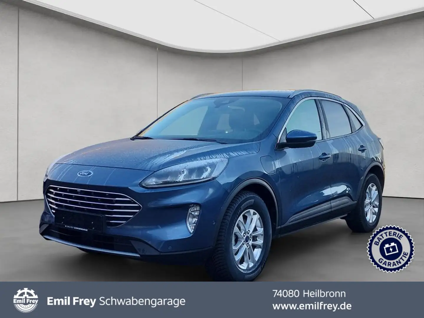 Ford Kuga 2.5 Duratec PHEV TITANIUM Blau - 1