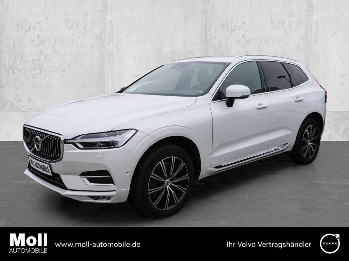 Volvo XC60 Inscription AWD HUD AD StandHZG El. Panodach Navi Weiß - 1