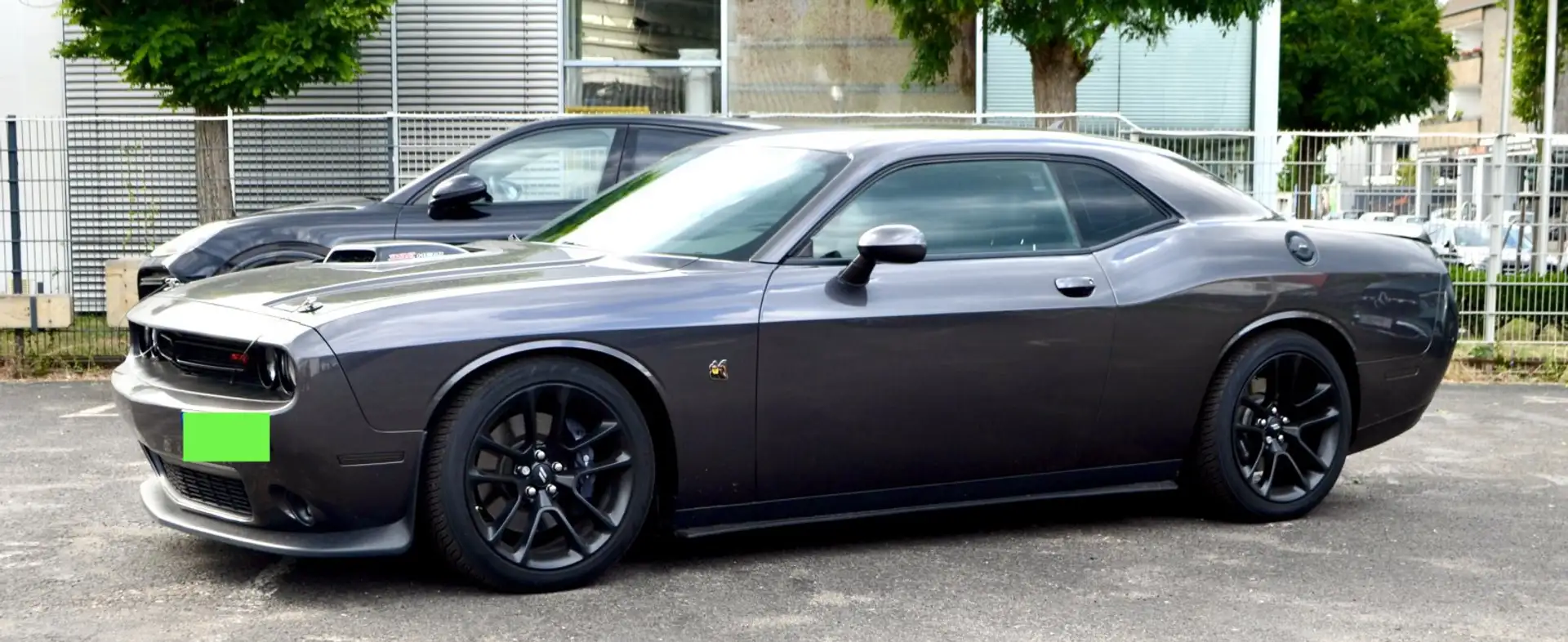 Dodge Challenger 6.4 V8 SRT SCAT PACK *LED*NAVI* Gris - 2