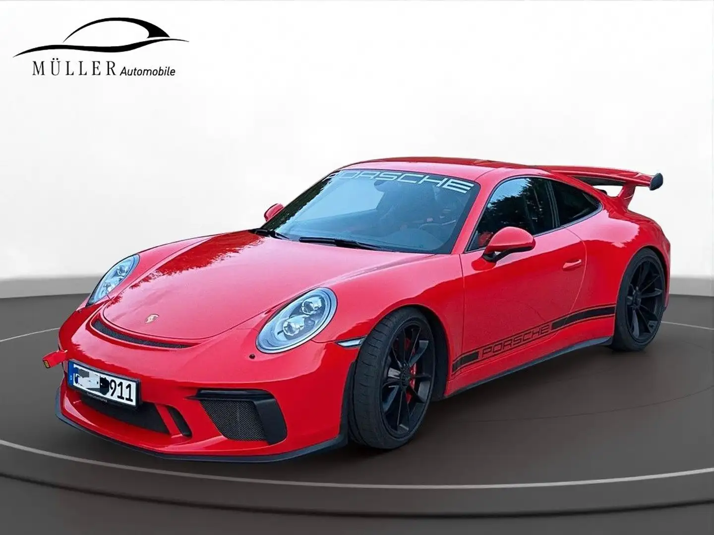 Porsche 991 GT3 2. Hand Approved Lift Clubsport Rood - 1